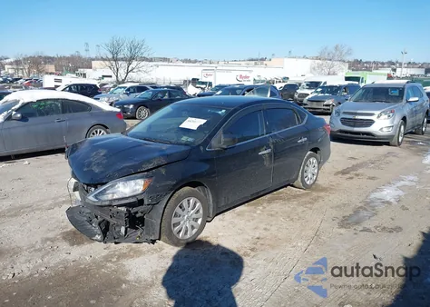2016 Nissan Sentra Sv z USA, uszkodzony, nr VIN 3N1AB7AP4GL682593
